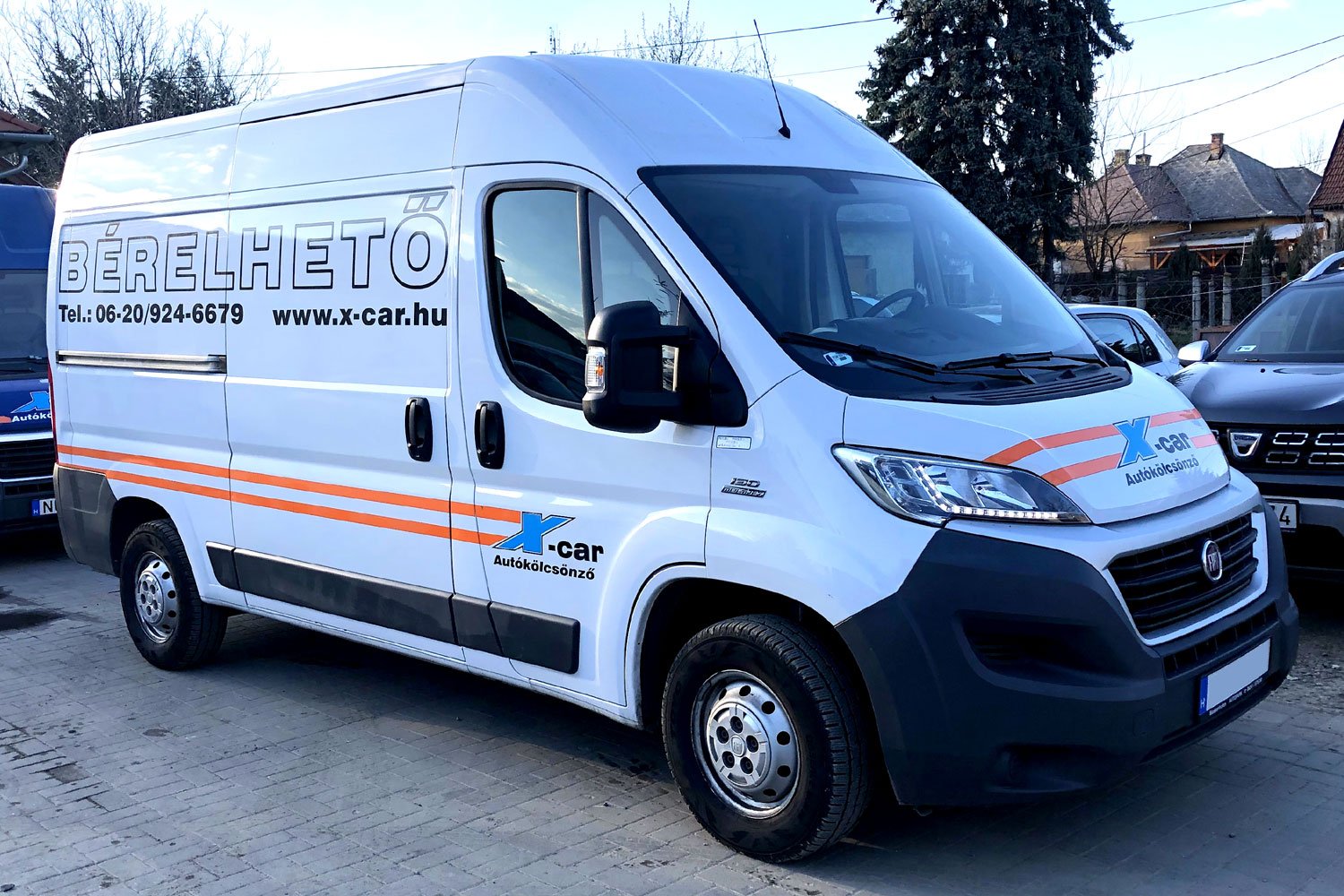 FIAT DUCATO tehergépkocsi bérlés – X-Car Dunakeszi