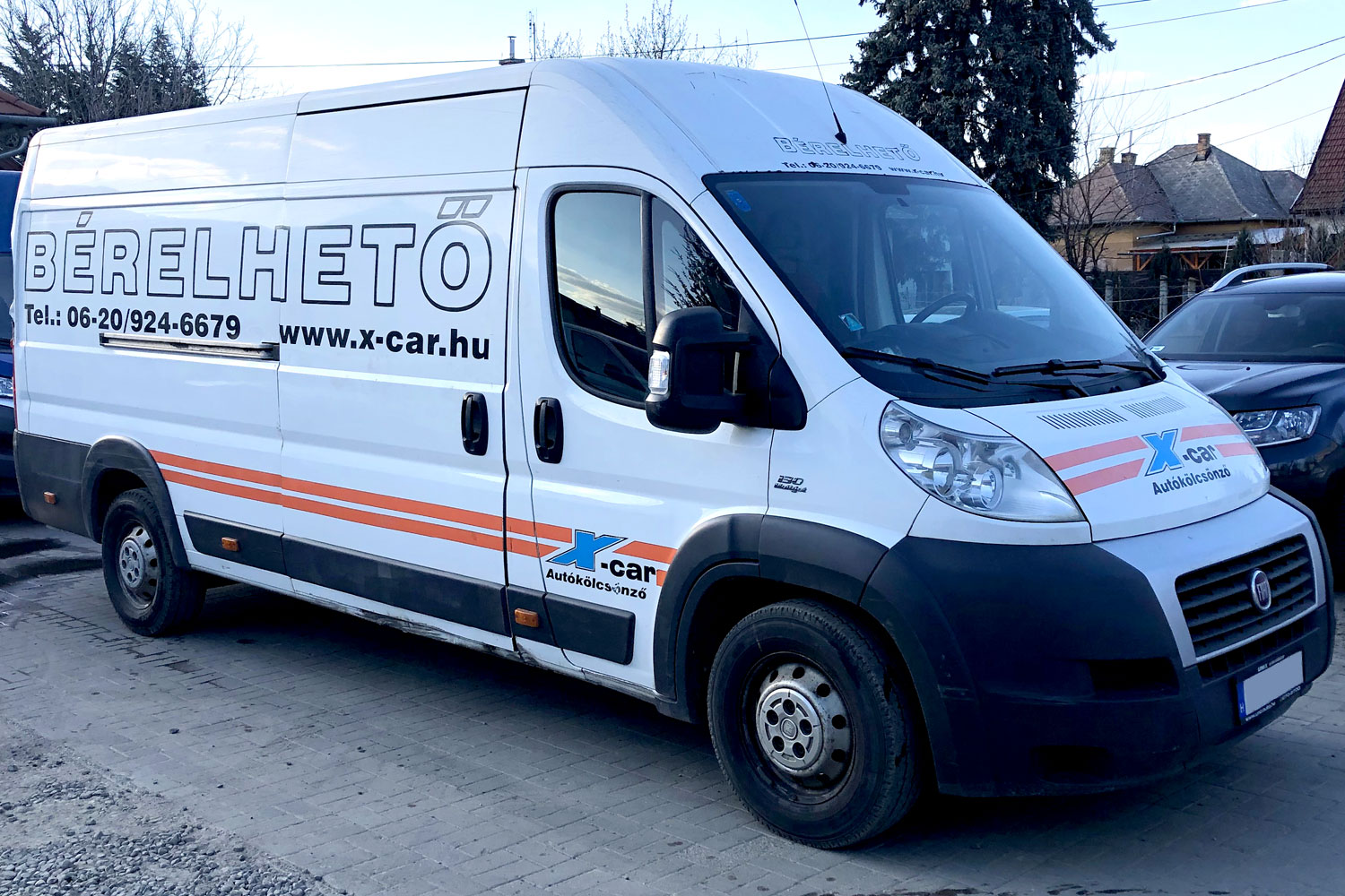 FIAT DUCATO zárt tehergépkocsi bérlés – X-Car Dunakeszi